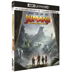 SPHE Jumanji : Bienvenue dans la jungle Blu-ray 4K Ultra HD