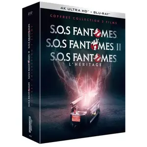 Comparateur de prix : SPHE Coffret SOS Fantômes Collection 3 Films Blu-ray 4K Ultra HD