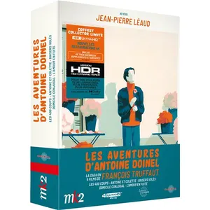 Comparateur de prix : Carlotta Coffret Les Aventures d'Antoine Doinel Blu-ray 4K Ultra HD