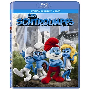 Escd Cnt Les Schtroumpfs - le Film - Combo Blu-Ray + DVD pas cher