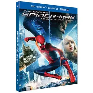 SPHE The Amazing Spider-Man : le destin d'un héros Combo Blu-Ray 3D/2D... pas cher