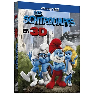 Escd Cnt Les Schtroumpfs - le Film - Blu-Ray 3D pas cher