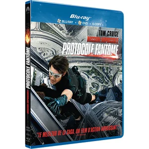 PARAMOUNT HOME ENT FRANCE SAS Mission Impossible : Protocole fantôme - Combo Blu-Ray + DVD