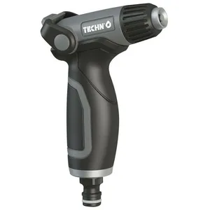 Techn'o - Pistolet jet droit métal bi matiere techno régulateur pas cher
