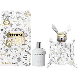 Comparateur de prix : Coffret My Baby Rock" - Doudou + Eau de Senteur -100ml IKKS Parfum"
