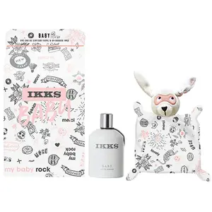 Comparateur de prix : Ikks - Coffret My Baby Rock Eau De Senteur 100ml & Doudou 100ml + Doudou
