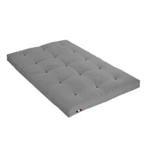 Idliterie Matelas Futon Latex Gris Clair 140x190 pas cher