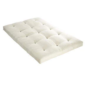 Comparateur de prix : CONFORT DESIGN Futon 140x190cm - 100% COTON - SHIVA de DREAMEA - Ecru