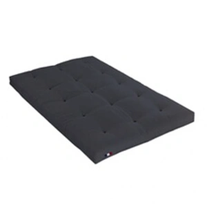 Idliterie Matelas Futon Latex Gris Anthracite 160x200 pas cher