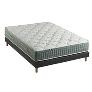 Id Literie - Ensemble matelas Ressort 7 zones Face Hiver/Eté 140x190 pas cher