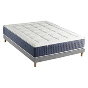 Non communiqué Ensemble Matelas Ressort 7 zones + Mémoire de forme sommier 160x200 pas cher