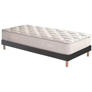 Comparateur de prix : Selenia Ensemble Matelas Ressorts COSMOS + Sommier - Made in France Idliterie