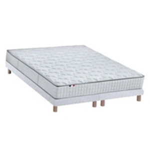 Selenia Ensemble Matelas Ressorts COSMOS + Sommier - Made in France Idliterie pas cher