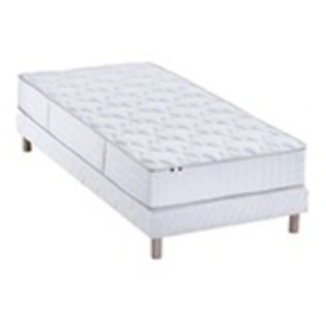 Comparateur de prix : Selenia Ensemble Matelas Ressorts 7 zones COSMA + Sommier - Made in France - Sommier Blanc