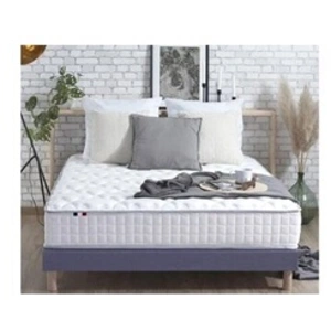 Idliterie Matelas eco concu polylatex recycle tres ferme 80 kg - made in france - 140 x 190 cm pas cher