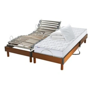 Comparateur de prix : Non communiqué Ensemble relaxation mémoire de forme + couette + oreillers + sommier - FABRICATION France 2x70 x 190 cm