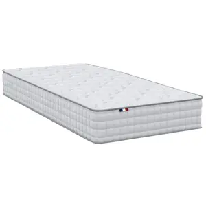 I D Literie Matelas ressorts biconiques ferme SPECTRE - Confort durable, Made in France Dimensions - 90 x 190 cm pas cher