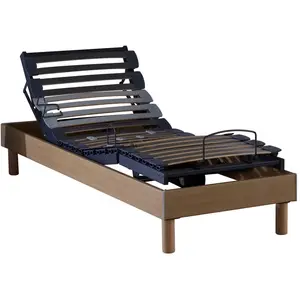 IDLITERIE Sommier électrique et matelas mémoire forme 90x190 pas cher