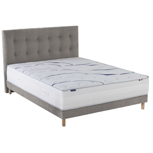 Ensemble matelas mémoire de forme altea + sommier + tête de lit, cheni... pas cher