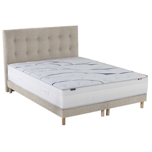 Ensemble matelas mémoire de forme altea + sommier + tête de lit, cheni...