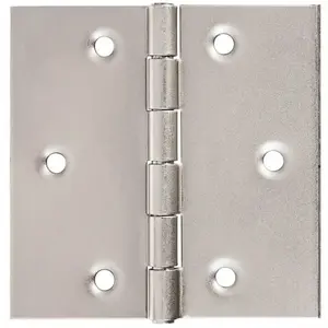 Monin Quincaillerie Charnière carrée double feuille bordelaise Acier d pas cher