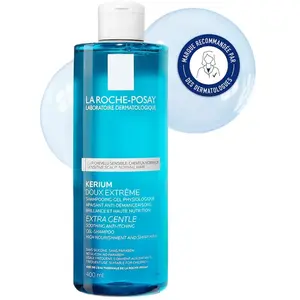 Comparateur de prix : Kerium Doux Extreme Shampooing Gel - La Roche Posay Shampoing 400 ml