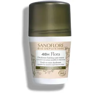 Sanoflore Déodorant Flora efficacité 48h certifié bio 50ml pas cher