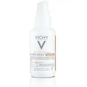 Comparateur de prix : Vichy Capital Soleil UV-Age Daily Pigment Medium SPF 50+ | 40 ml