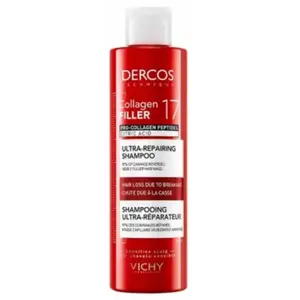 Comparateur de prix : VICHY Dercos - Collagen Filler 17 Shampoing Ultra-réparateur 200ml