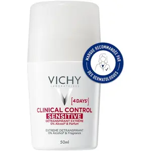 Vichy Déodorant Bille Clinical Control Sensitive 50ml pas cher