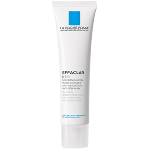 Comparateur de prix : La Roche-Posay Effaclar K (+)  Soin visage anti points noirs peaux à tendance acnéique 40ml