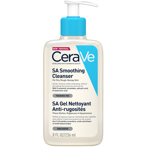 Comparateur de prix : CeraVe SA gel nettoyant adoucissant pour peaux normales et sèches 236 ml