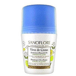 Sanoflore Vent De Citrus Déodorant Efficacité 24h Bio 50ml