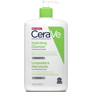 Comparateur de prix : Cerave Crème Lavante Hydratante Peaux Normales À Sèches 1l