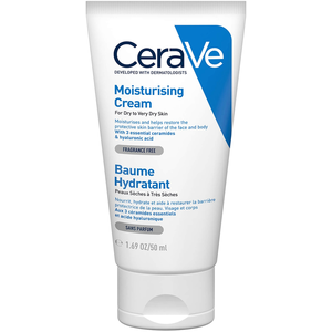 Comparateur de prix : CeraVe Baume Hydratant Visage et Corps Peaux Sèches à Très Sèches 50 ml