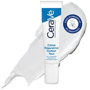 Comparateur de prix : CeraVe Eye repair cream crème yeux anti-poches et anti-cernes 14 ml
