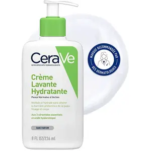 Comparateur de prix : Crème Lavante Hydratante - Cerave Huile, lotion et crème corps 236 ml