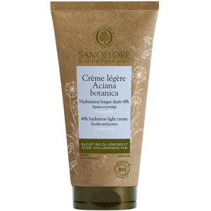 Comparateur de prix : Sanoflore Aciana Botanica Crème Légère Hydratation 48h Bio 50ml