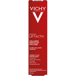 Vichy Liftactiv Collagen Specialist Crème pour les Yeux 15 ml pas cher