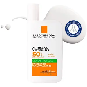 Comparateur de prix : La Roche-Posay Anthelios UVMUNE 400 Fluide Oil Control SPF 50+ | 50 ml