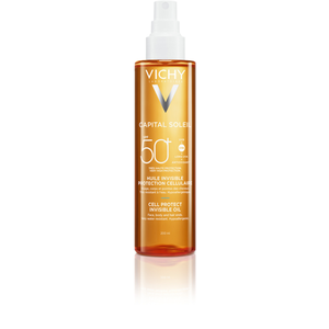 Comparateur de prix : Vichy Capital Soleil Cell Protect Aceite Invisible Spray Spf50+ 200ml