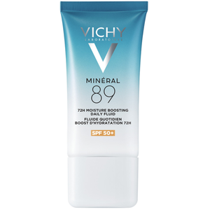Comparateur de prix : Vichy Mineral 89 Fluide Quotidien Boost D'Hydratation 72H Spf 50+ 50ml