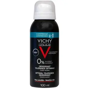 Comparateur de prix : Vichy Vichy Homme Deodorant Déodorant En Spray Effet 48h 100 Ml