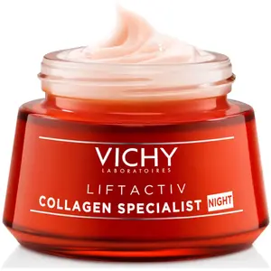 Comparateur de prix : VICHY LiftActiv Collagen Specialist Crème de Nuit à la Vitamine C 50 ml