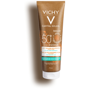 VICHY Capital Soleil Lait solaire éco-conçu voyage SPF50+  75ml pas cher