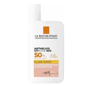 Comparateur de prix : La Roche-Posay Anthelios UVMUNE 400 Fluide Teintée SPF 50+ | 50 ml