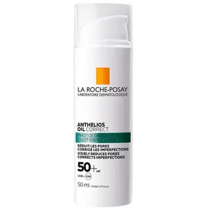 Comparateur de prix : La Roche-Posay Anthelios Oil Correct Soin Solaire Quotidien Photocorrection Spf50 50ml