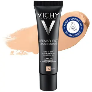 Comparateur de prix : Vichy dermablend 3d correction fond de teint resurfaçant 25 nude 30ml