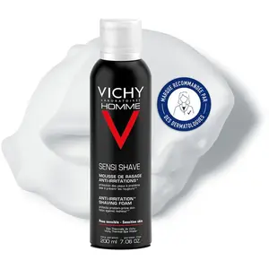 Comparateur de prix : Vichy Homme Mousse de Rasage Anti-Irritations | 200 ml