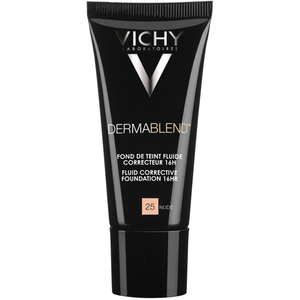 Comparateur de prix : VICHY Dermablend Fond de teint fluide correcteur Tube 30ml - Teinte 25 Nude